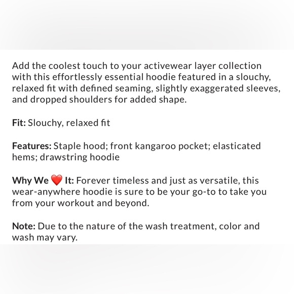 NWT FP Movement Final Call Hoodie - Picture 3 of 3